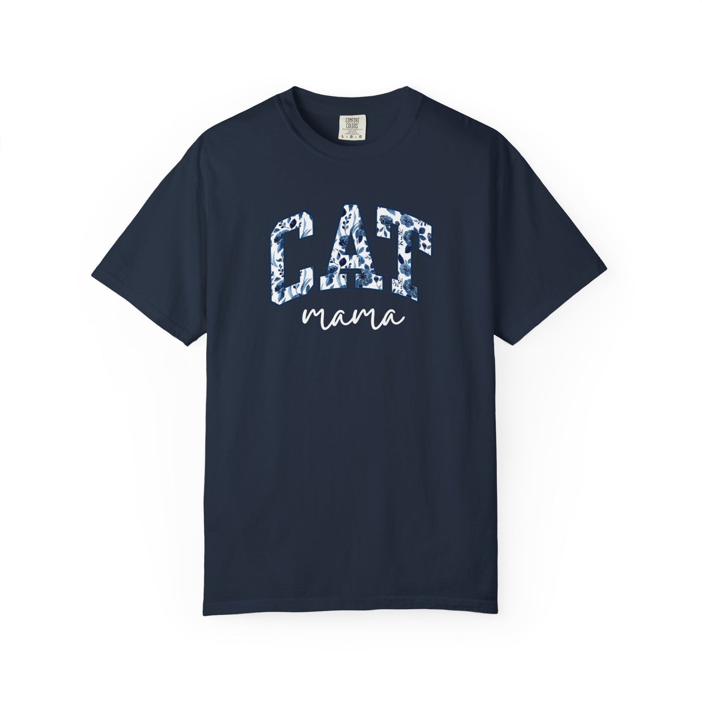 Floral Cat Mama Shirt
