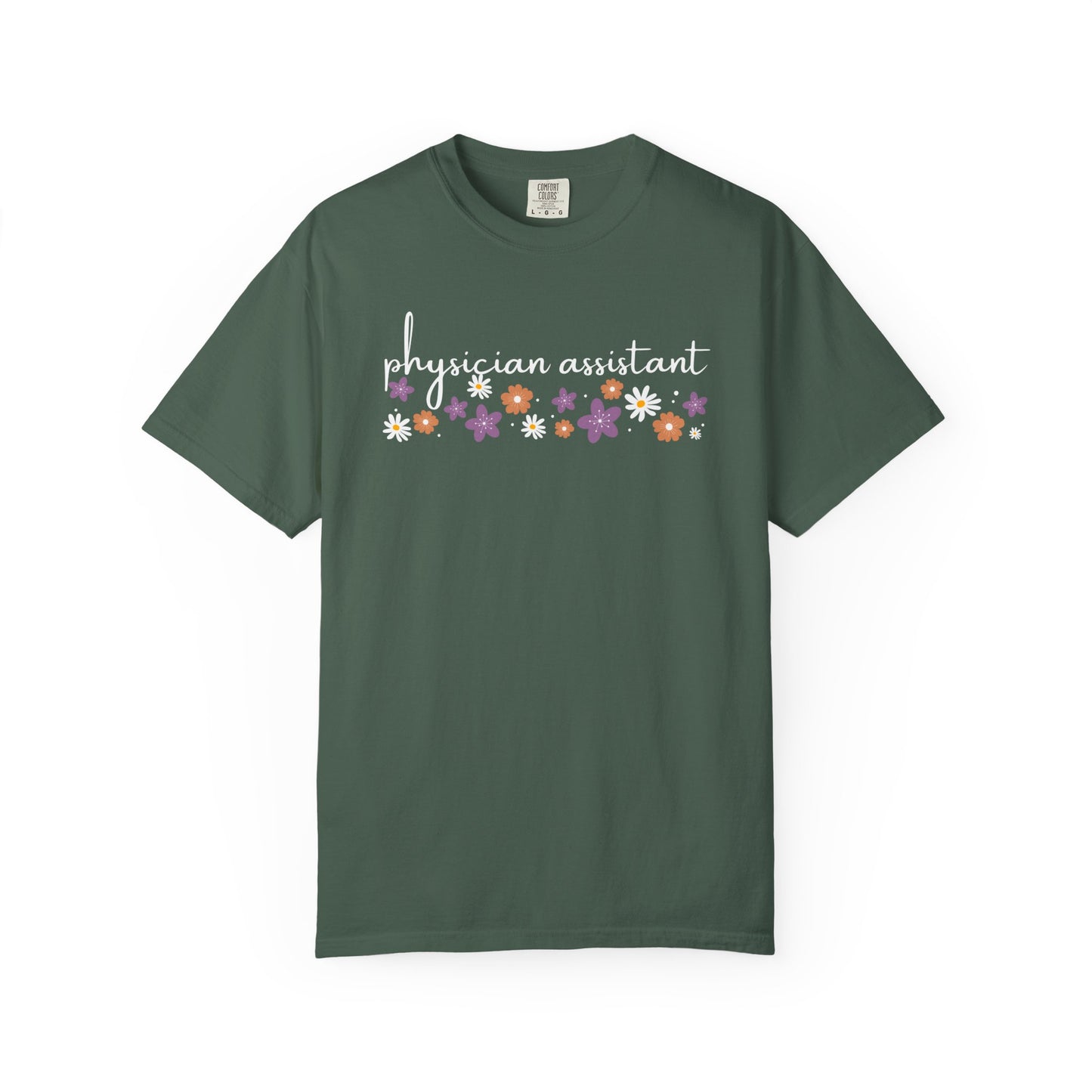 Floral Physician Assistant Shirt