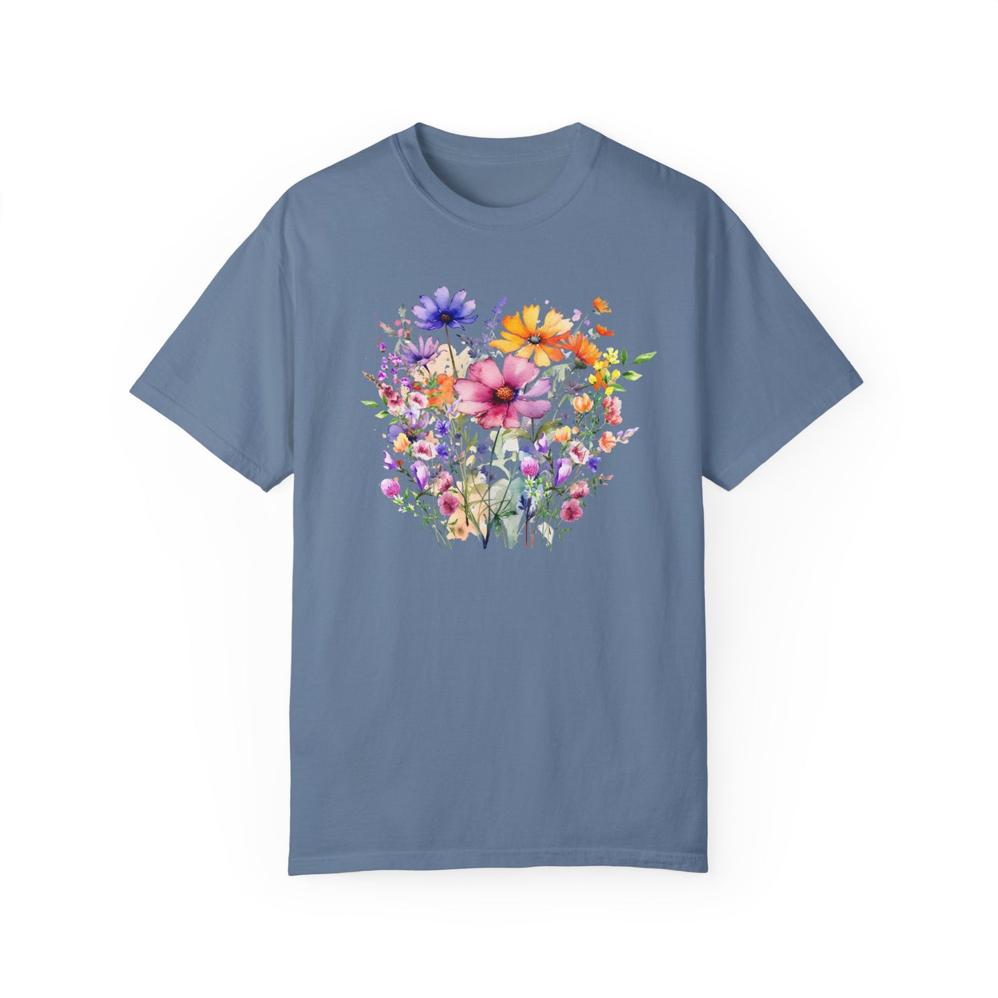 Floral Watercolor Shirt