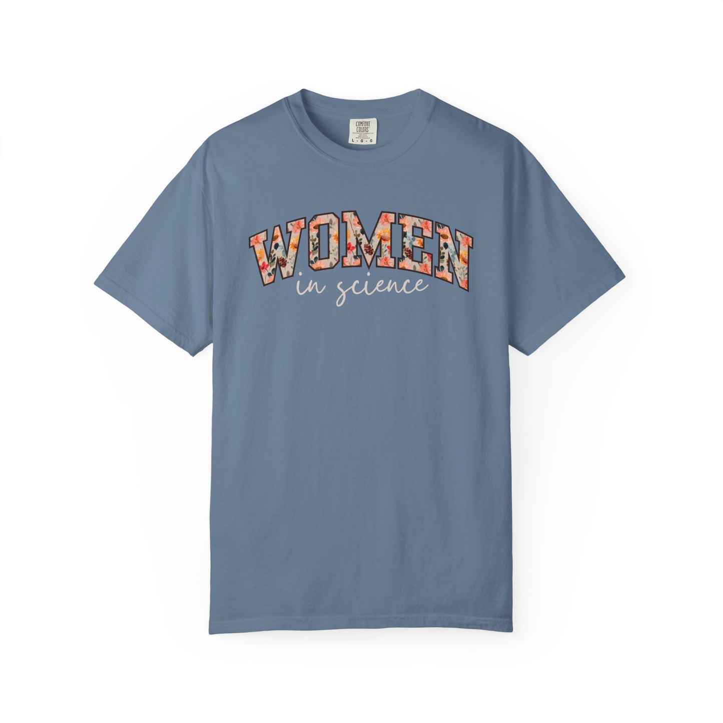 Floral Women In Science Shirt