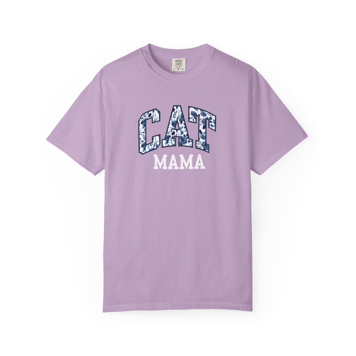 Floral Cat Mama Shirt