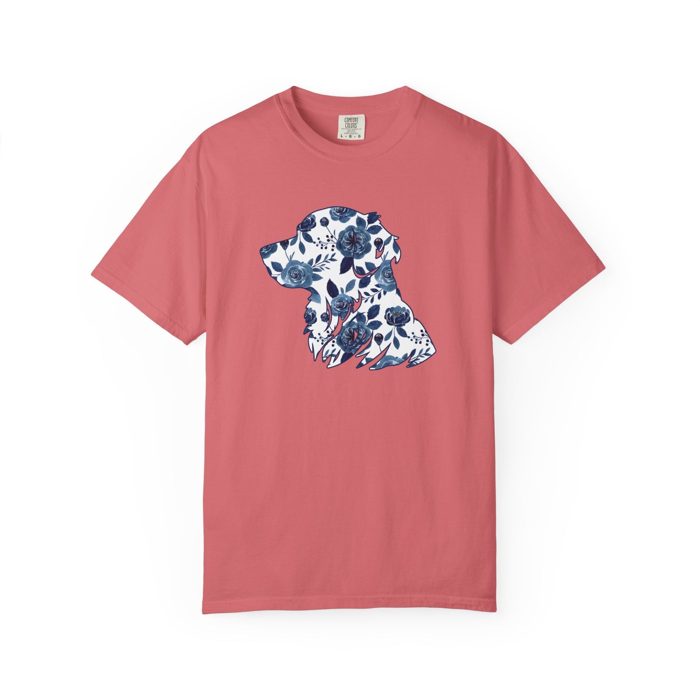 Floral Golden Retriever Shirt