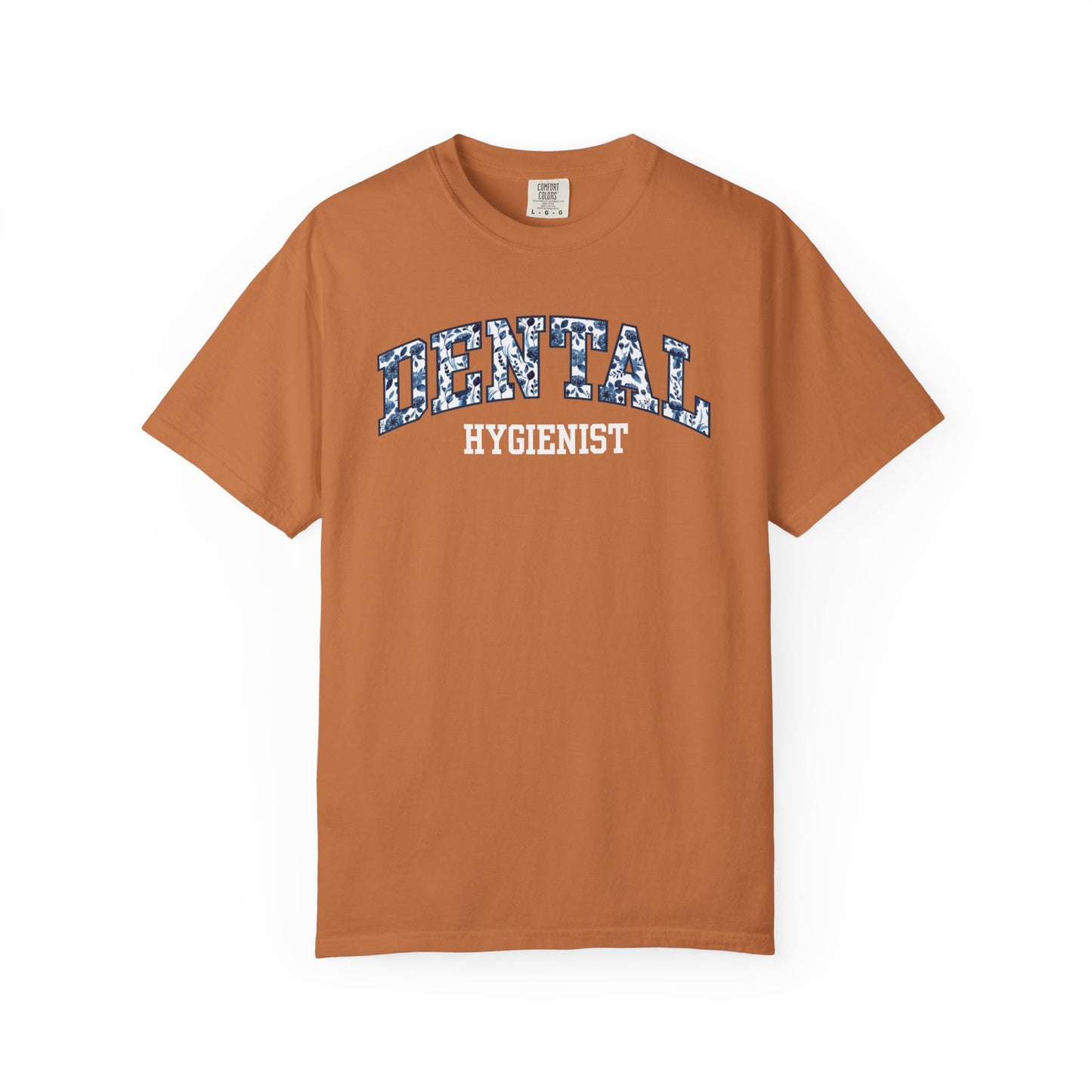 Floral Dental Hygienist Shirt
