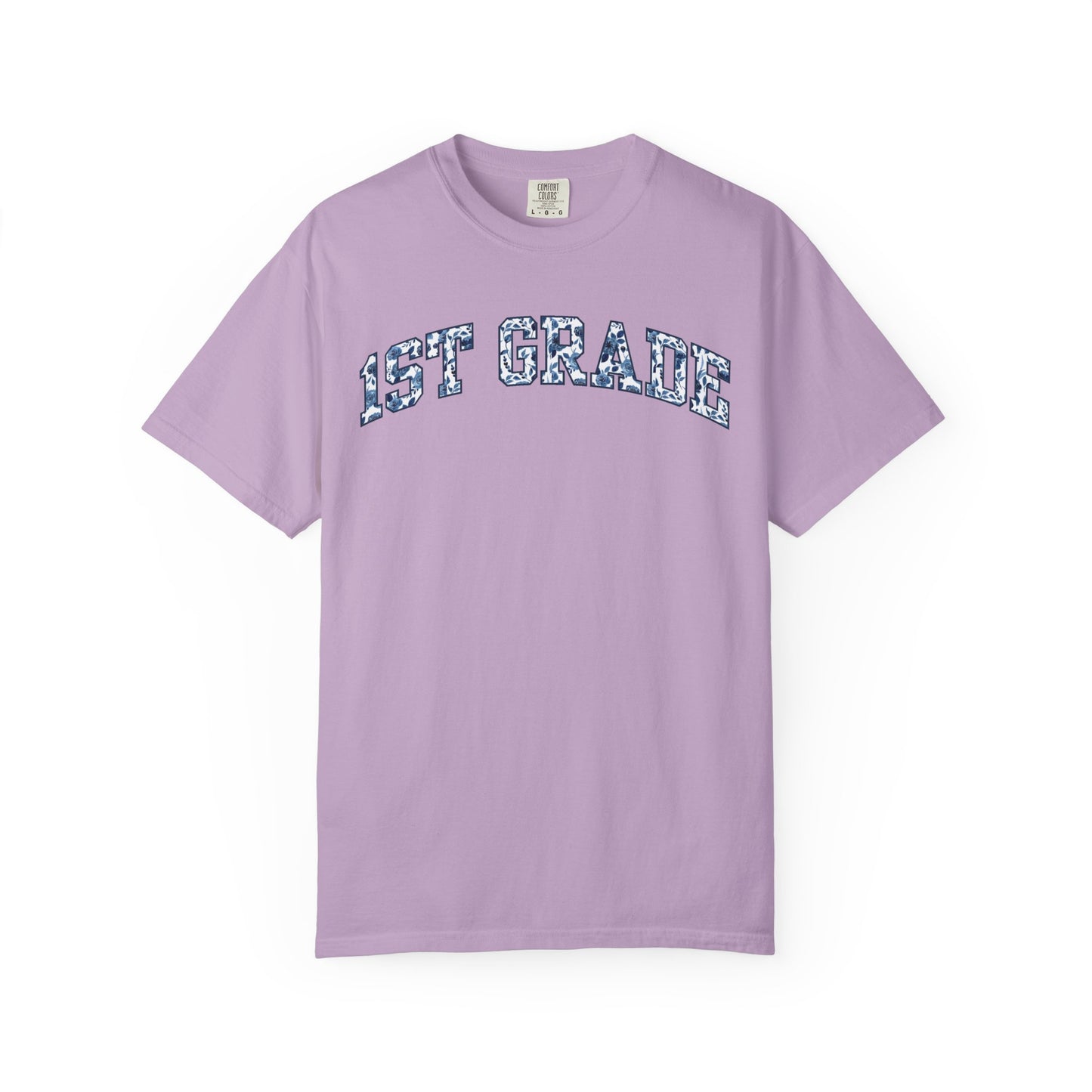 Floral First Grade Teacher Shirt