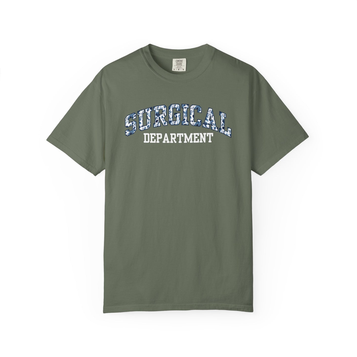 Floral Surgical Department Shirt