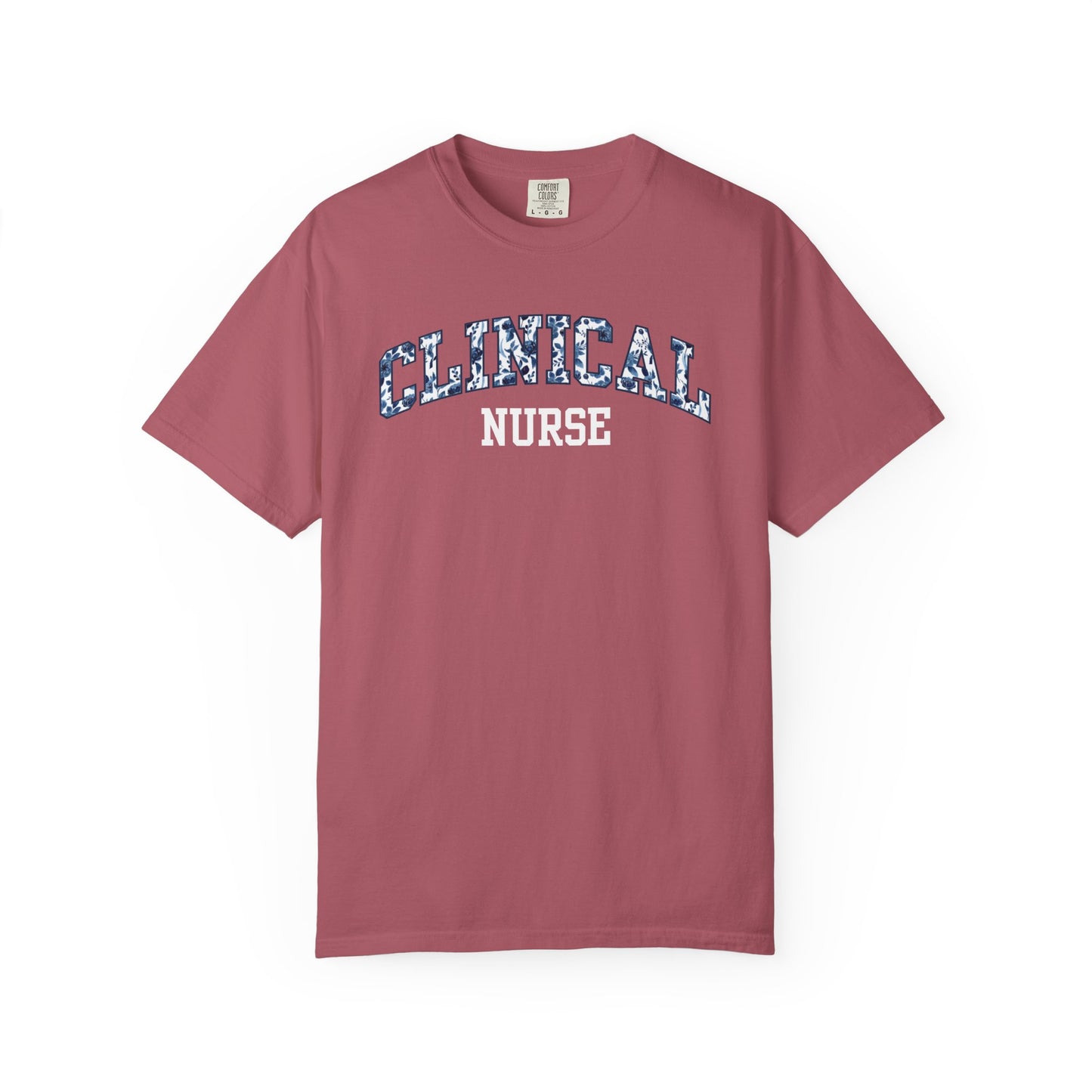 Floral Clinical Nurse Shirt