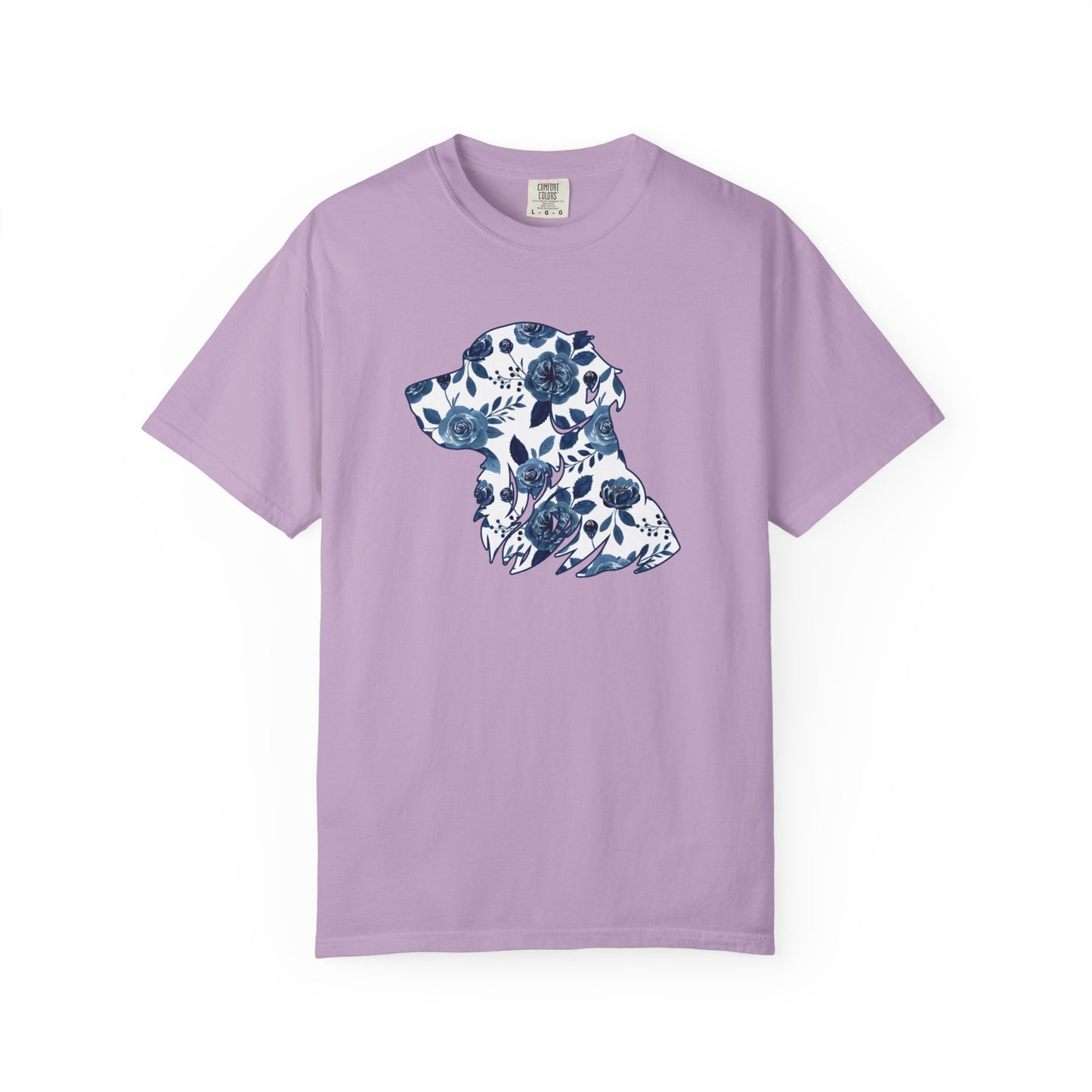 Floral Golden Retriever Shirt