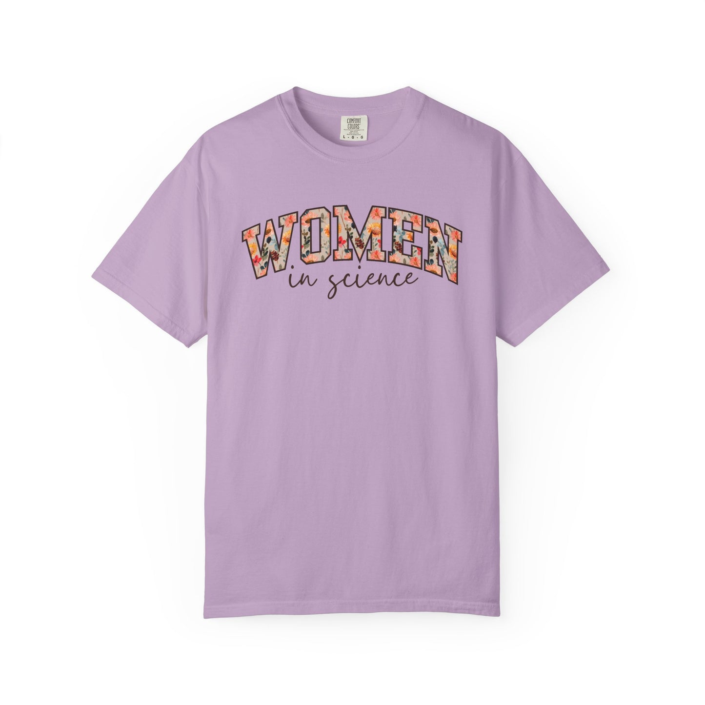 Floral Women In Science Shirt