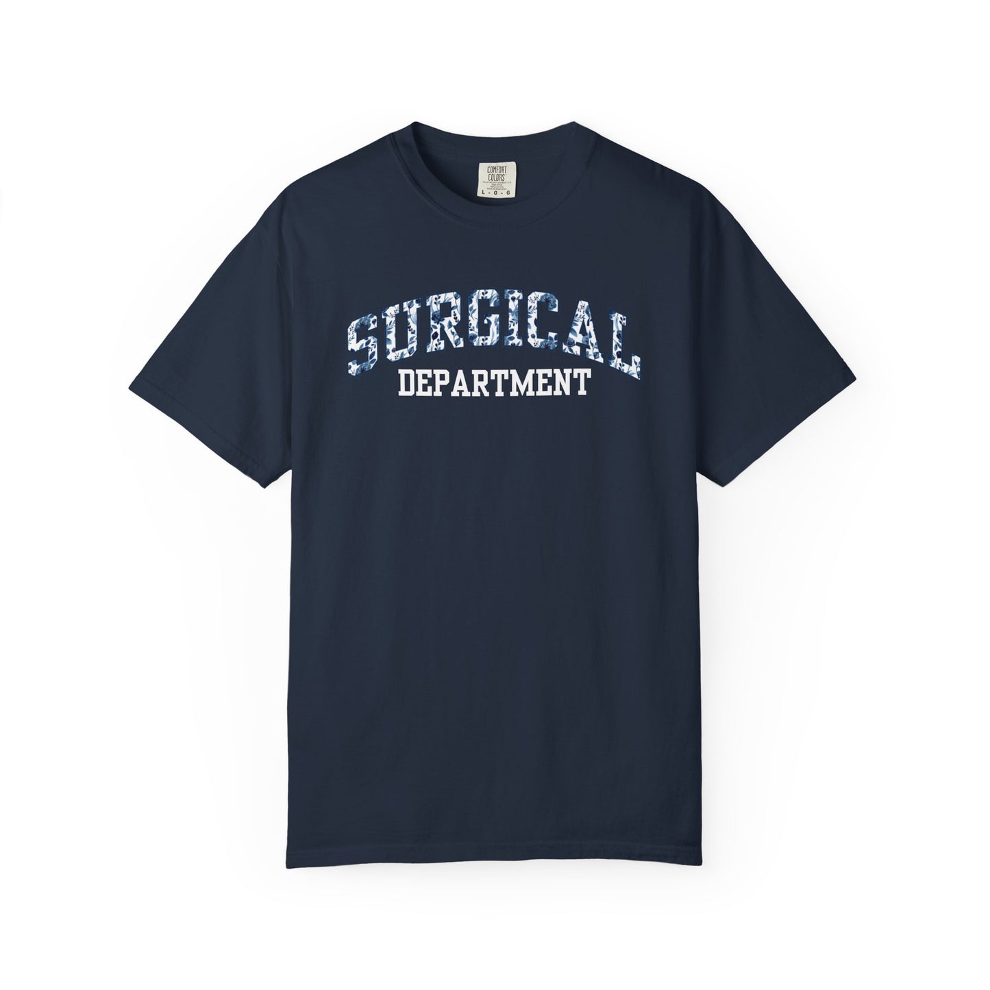 Floral Surgical Department Shirt