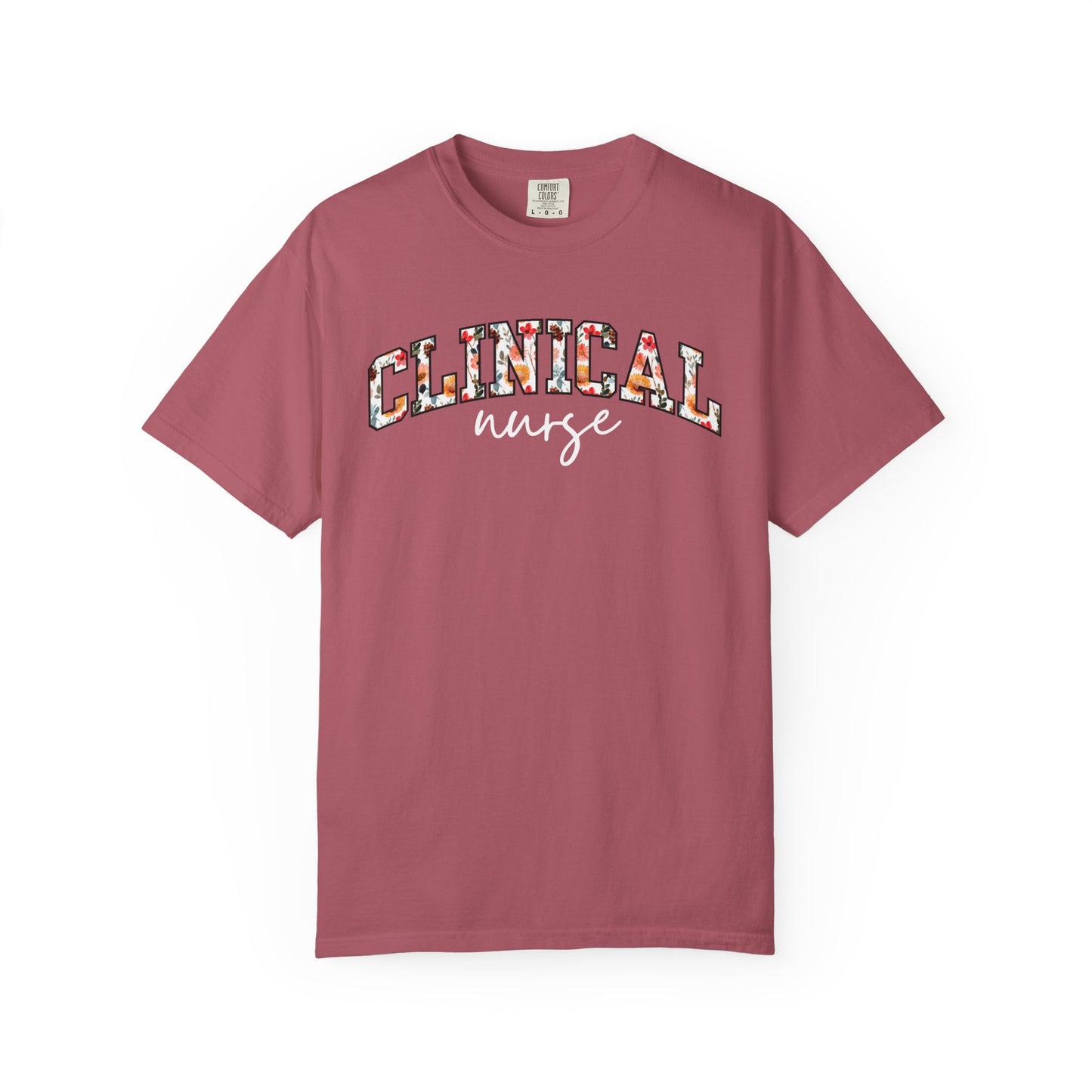 Floral Clinical Nurse Shirt