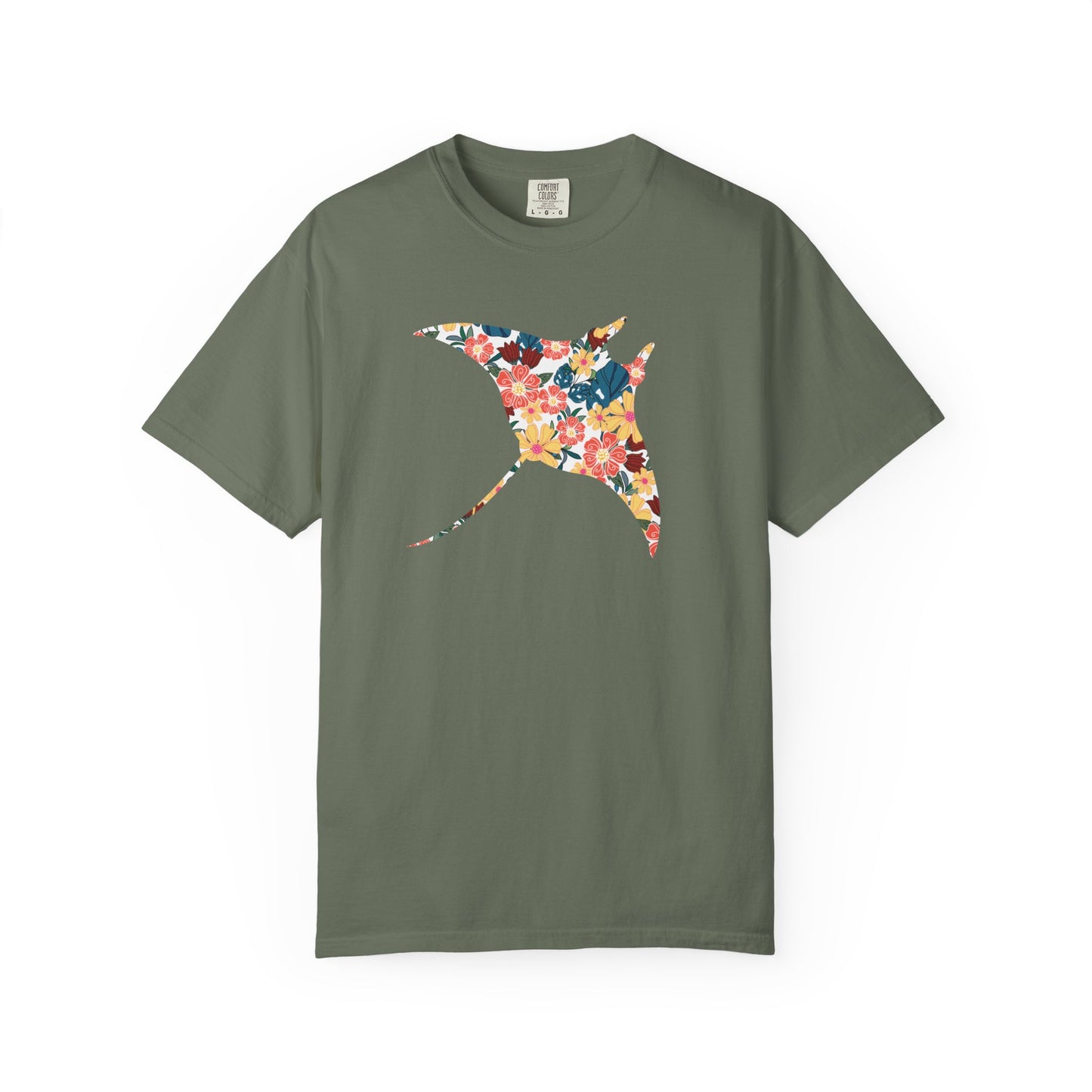 Floral Manta Ray Shirt