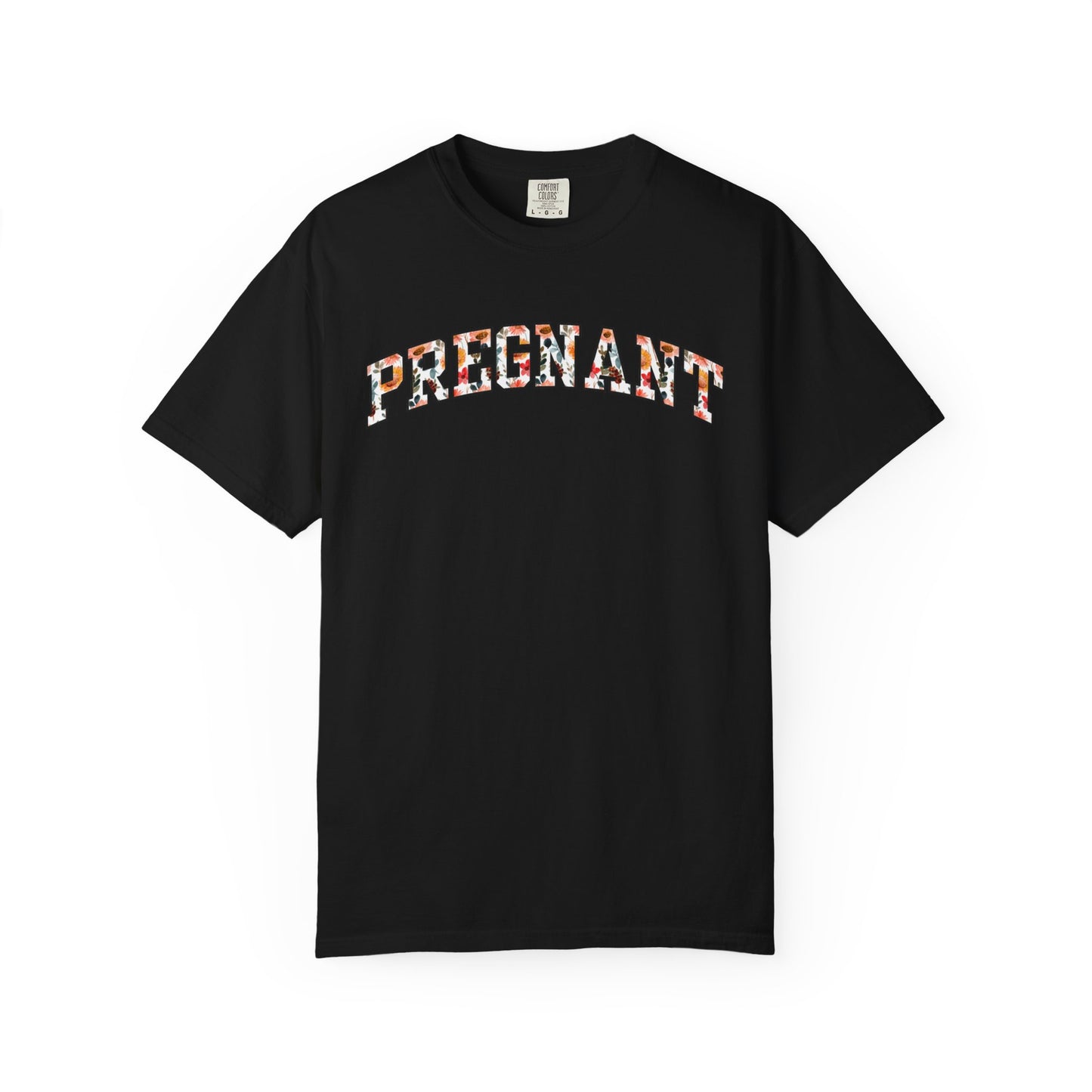 Floral Pregnant Shirt