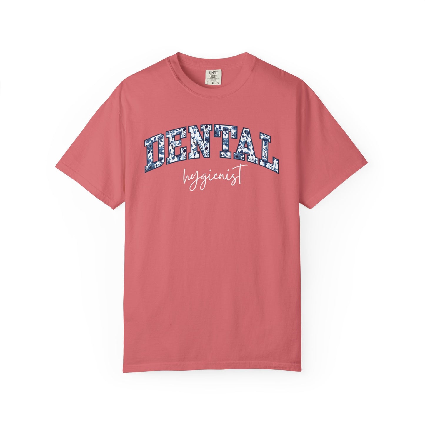 Floral Dental Hygienist Shirt