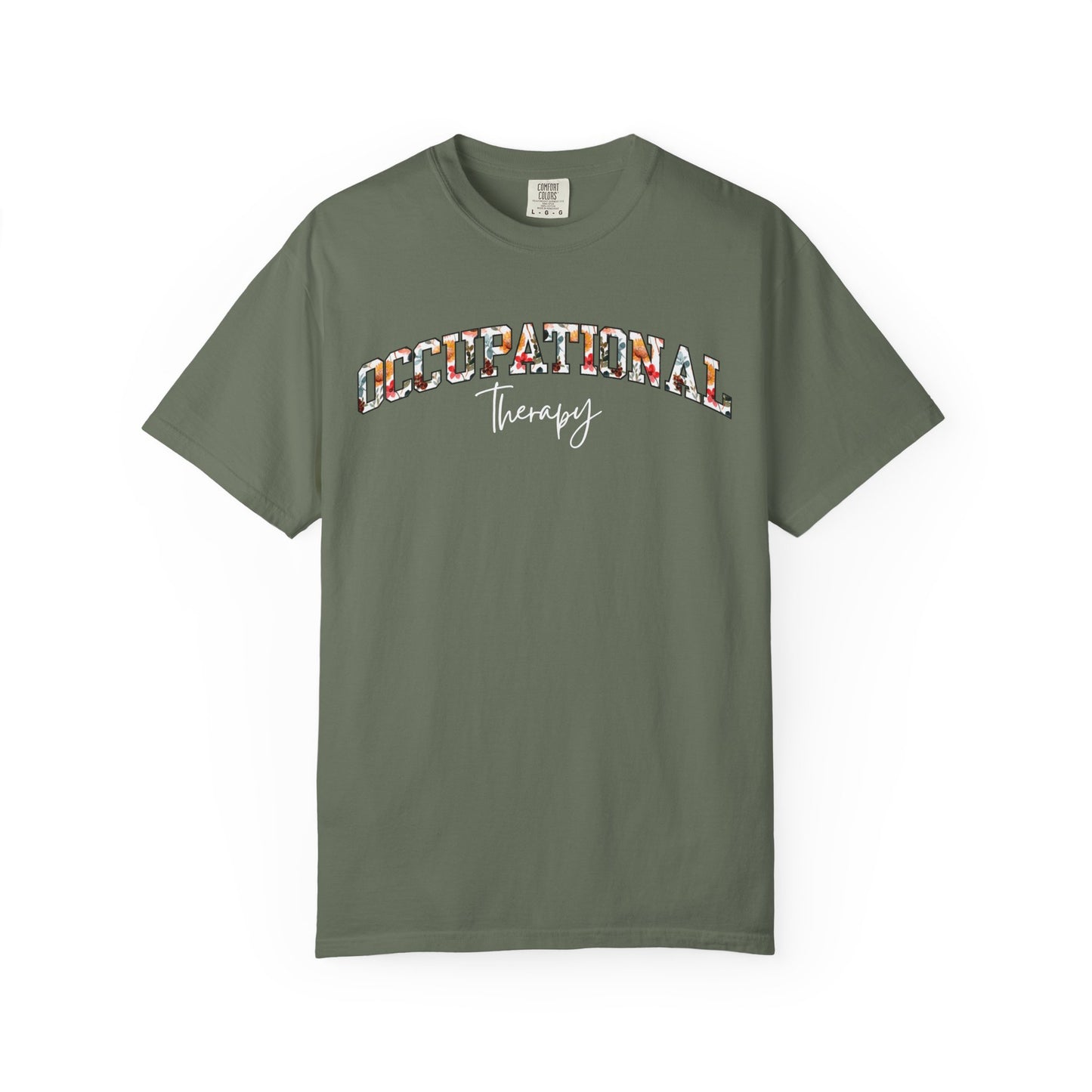 Floral Occupational Therapy Shirt