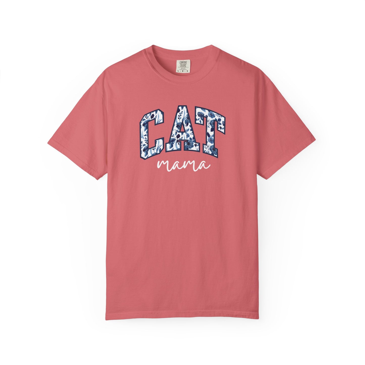 Floral Cat Mama Shirt