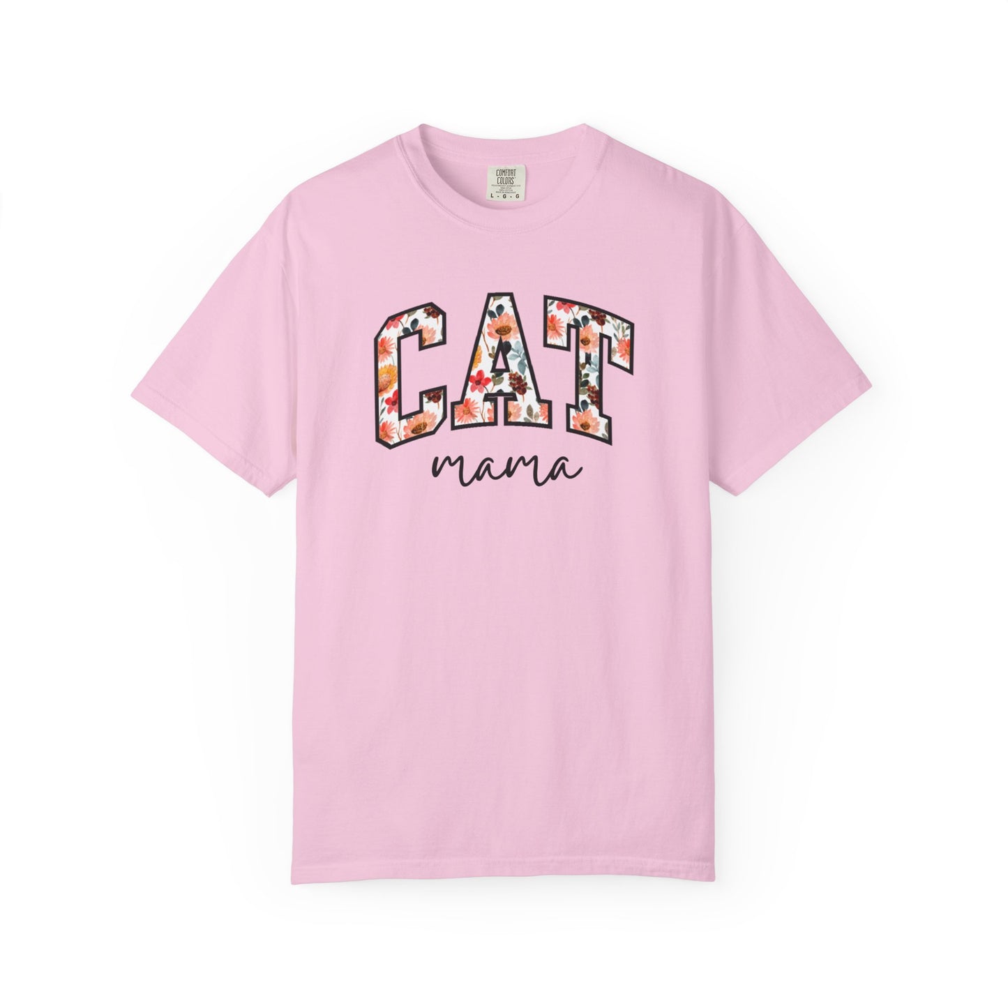 Floral Cat Mama Shirt