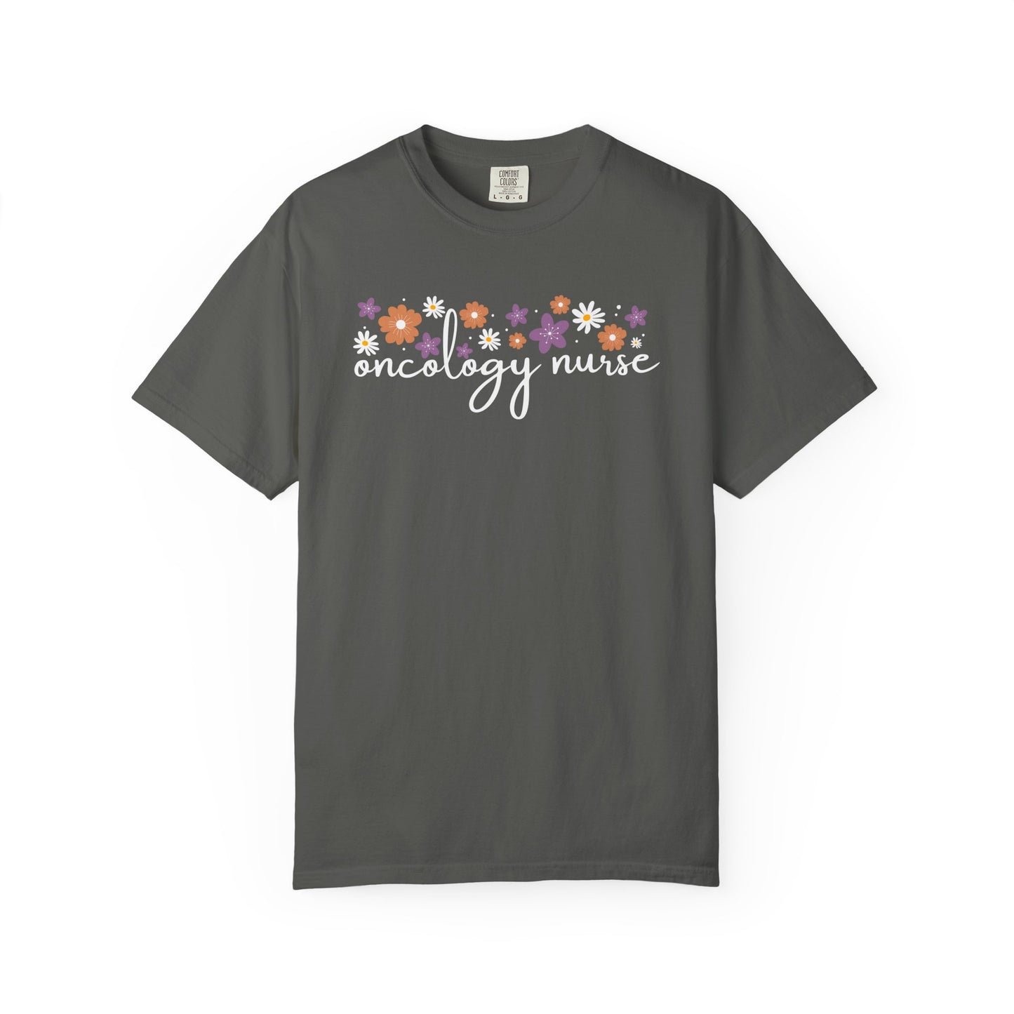 Floral Oncology Nurse Shirt