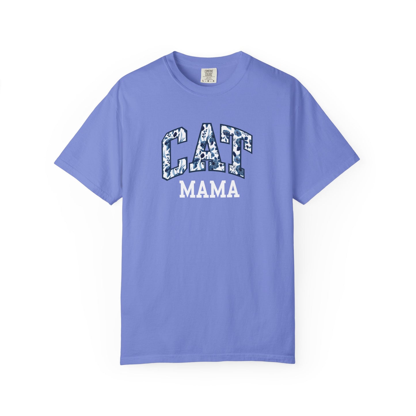 Floral Cat Mama Shirt