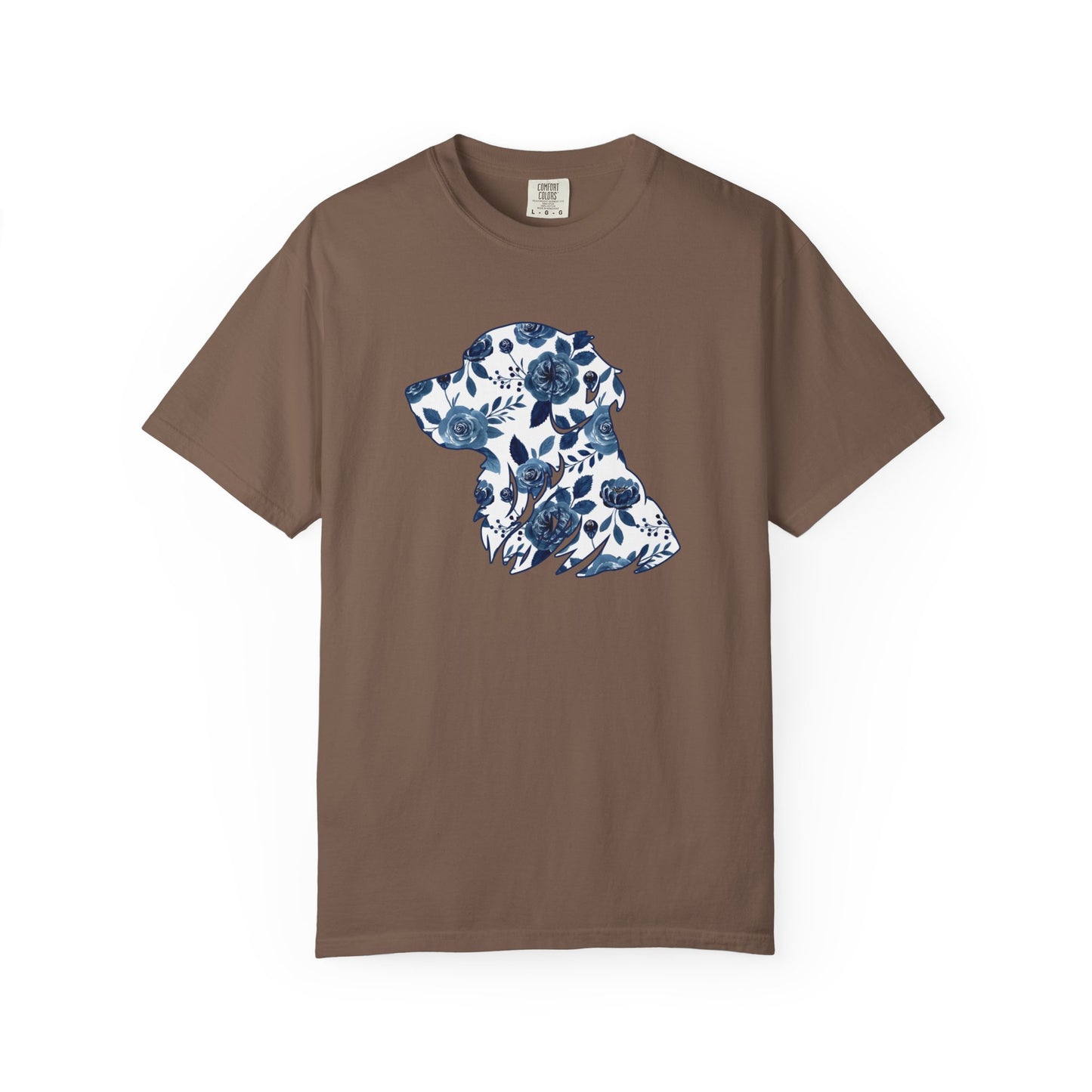 Floral Golden Retriever Shirt