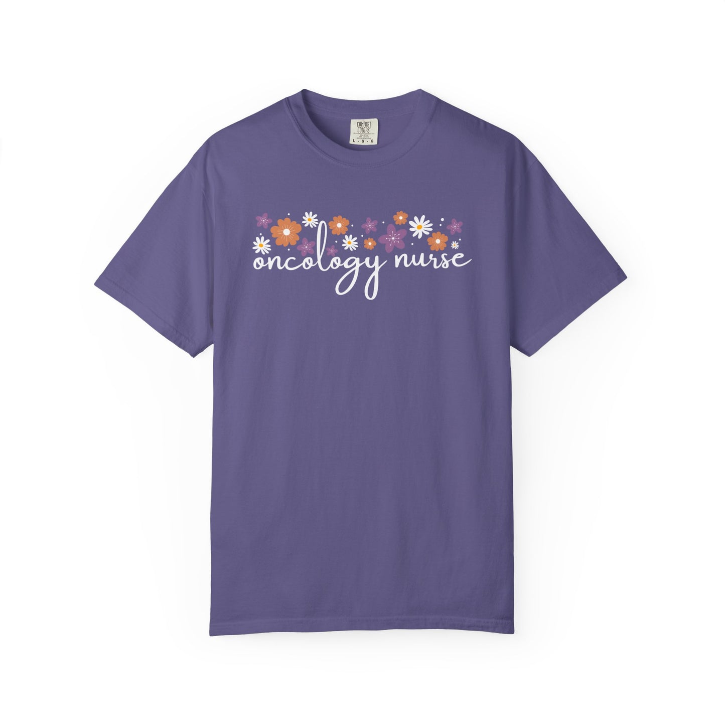 Floral Oncology Nurse Shirt
