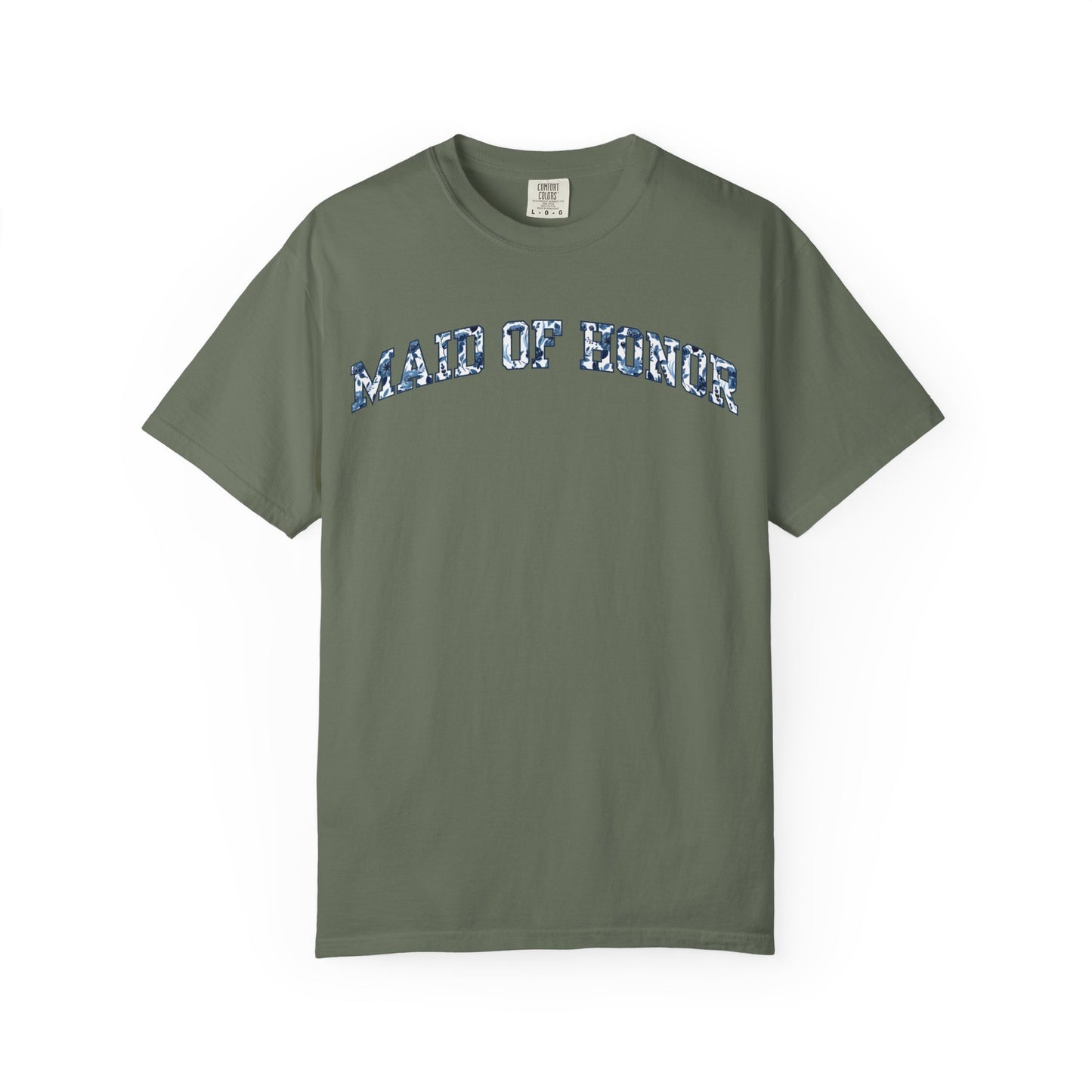 Floral Maid of Honor Shirt