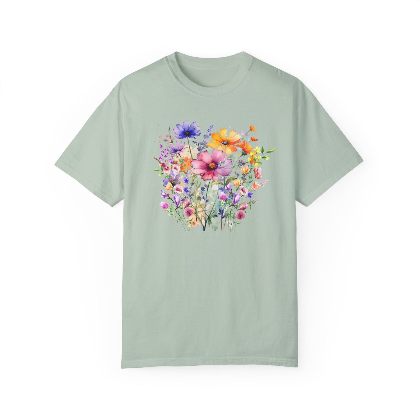 Floral Watercolor Shirt