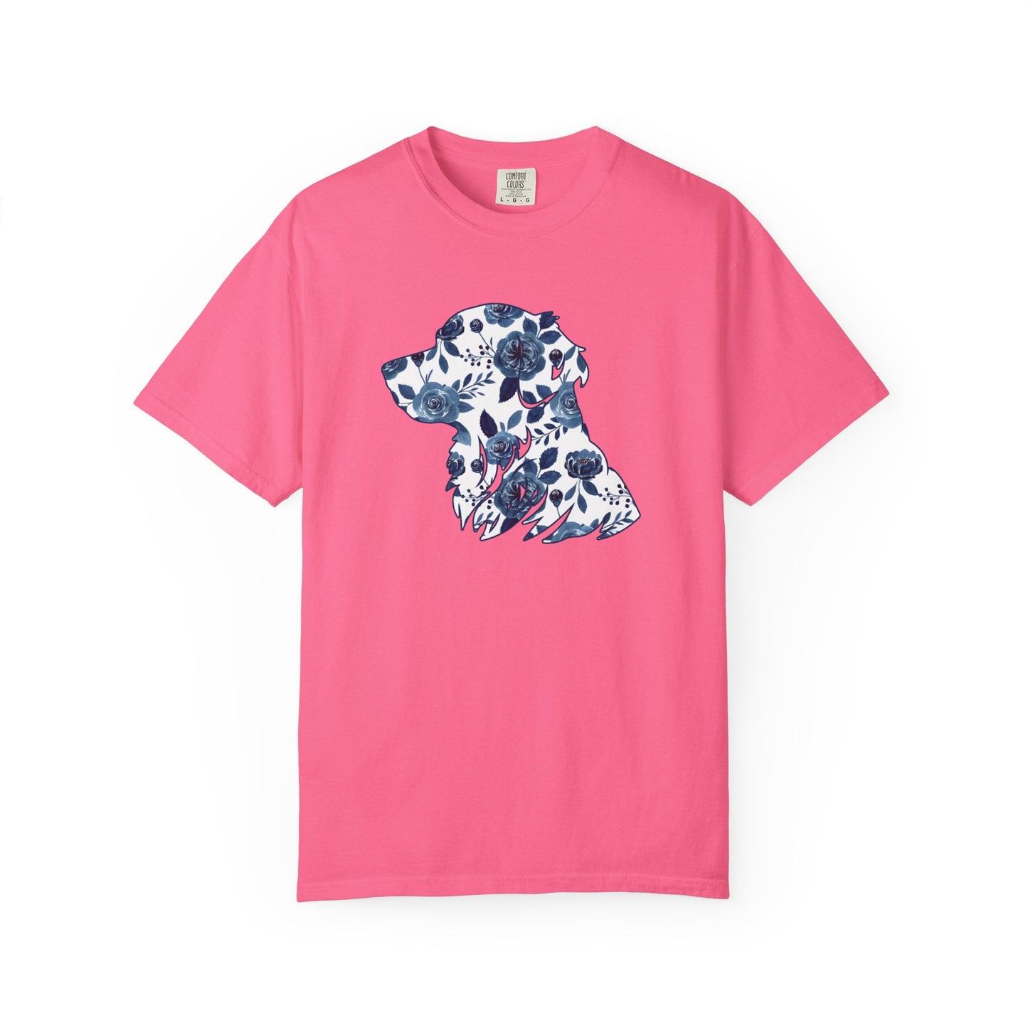 Floral Golden Retriever Shirt