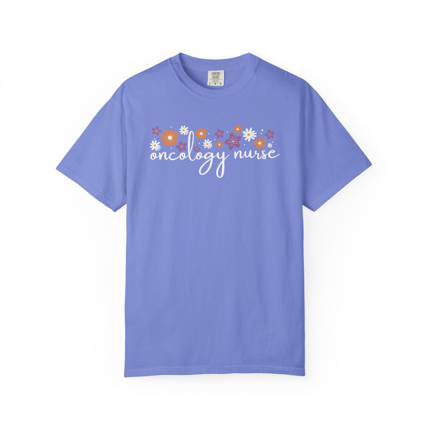 Floral Oncology Nurse Shirt