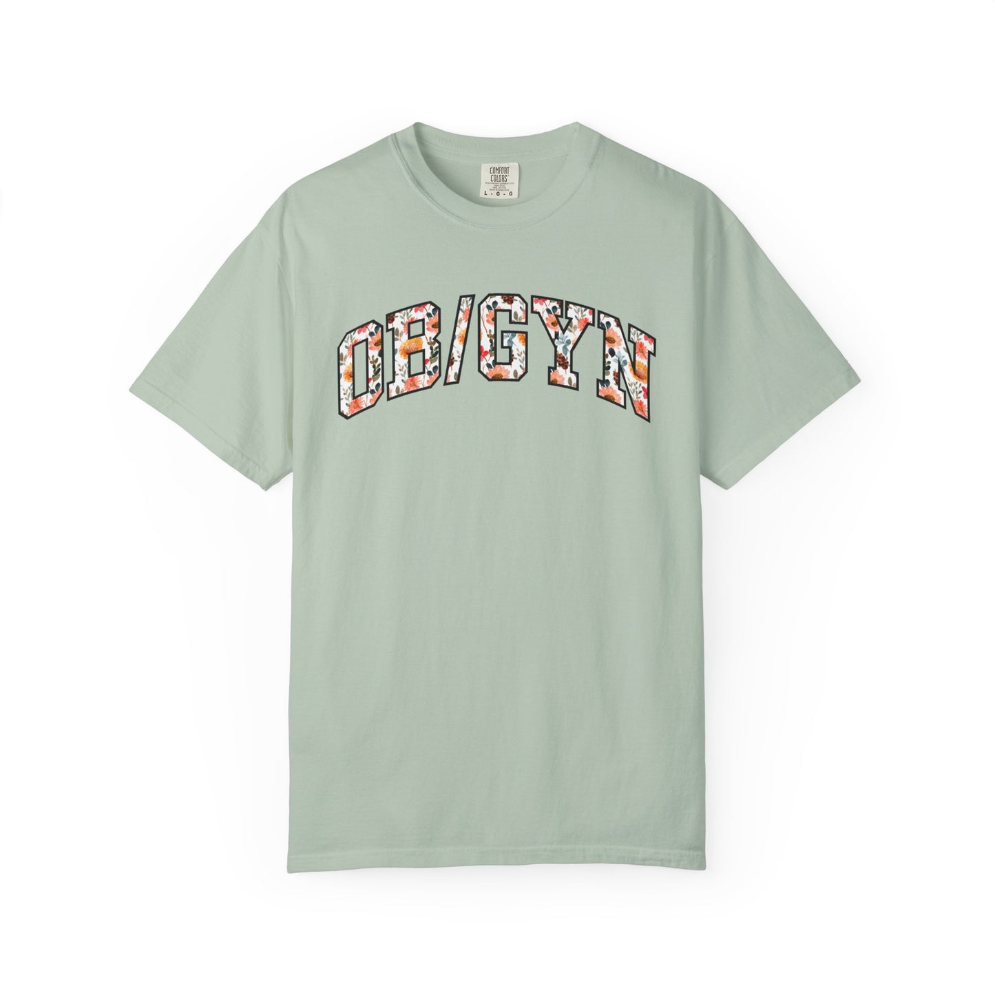 Floral OB/GYN Shirt