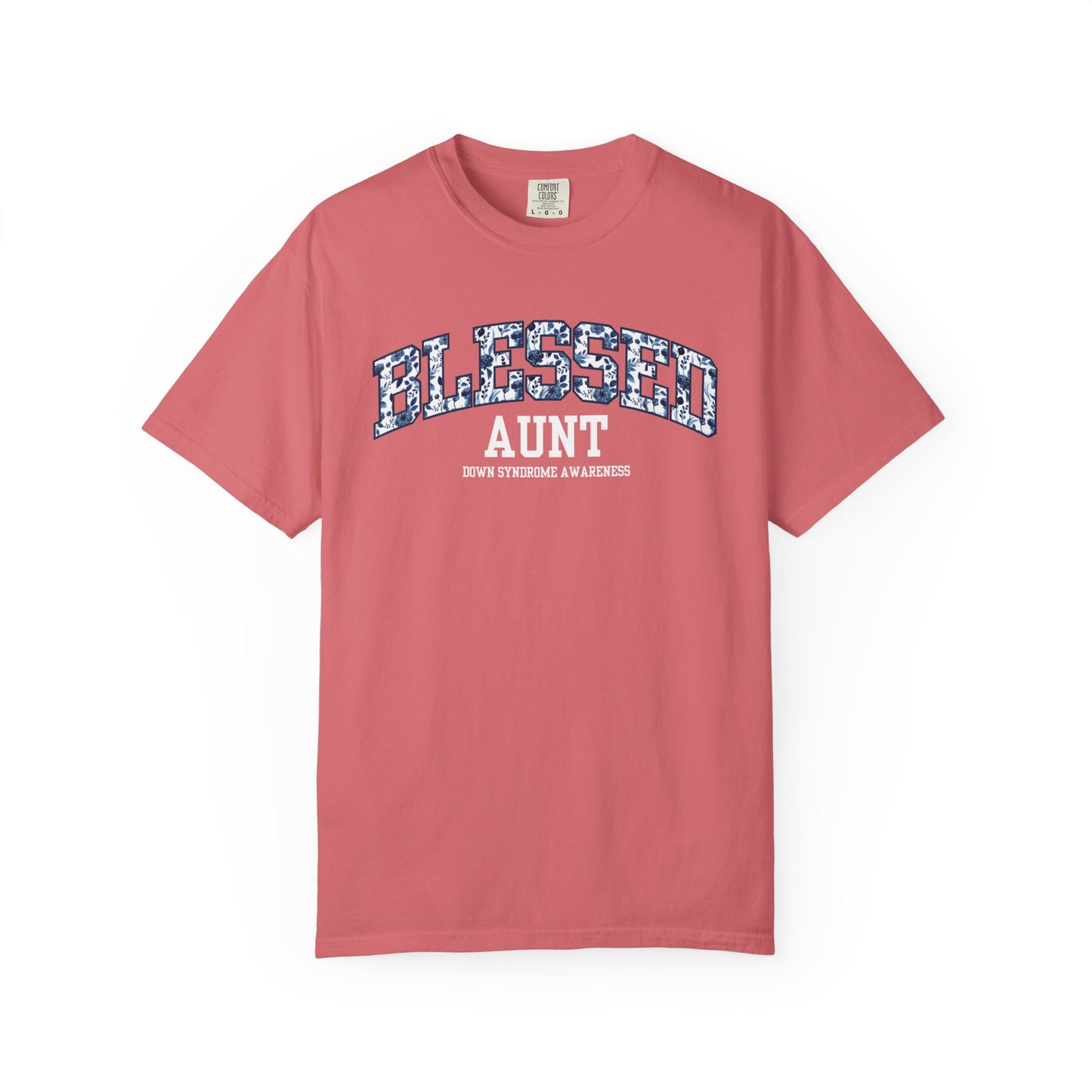 Floral Blessed Aunt Down Syndrome Shirt