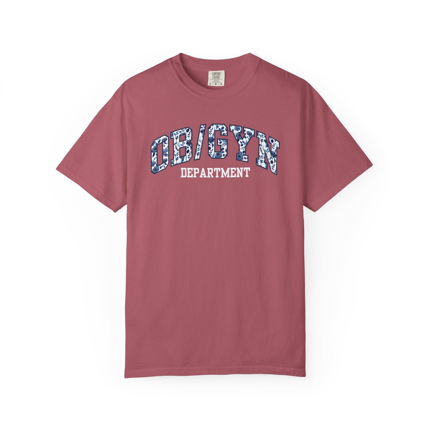 Floral OB/GYN Department Shirt