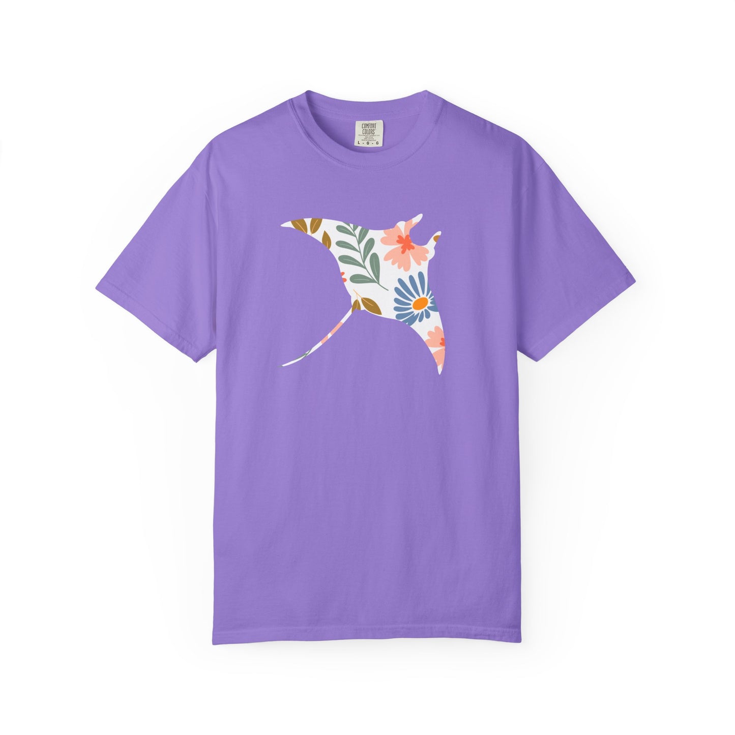 Floral Manta Ray Shirt