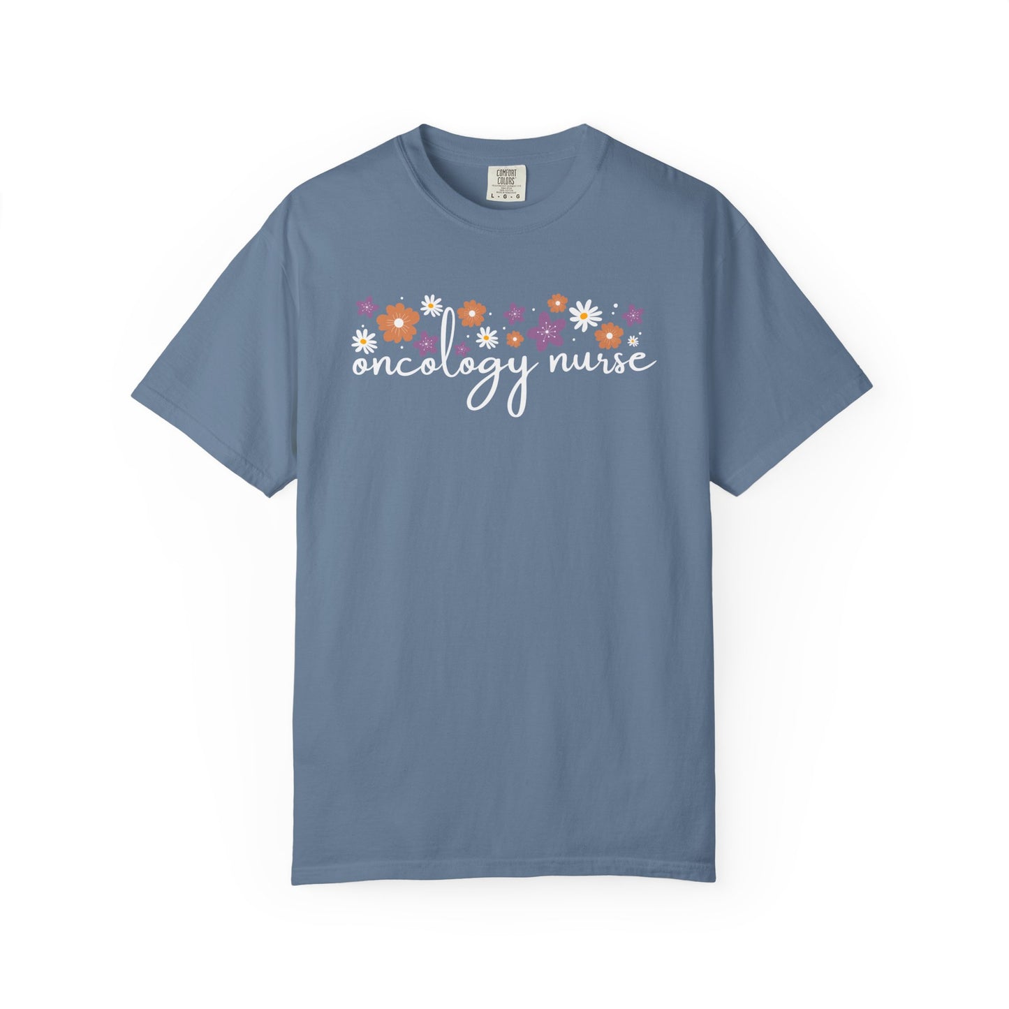 Floral Oncology Nurse Shirt