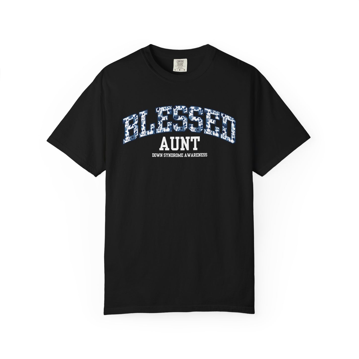 Floral Blessed Aunt Down Syndrome Shirt