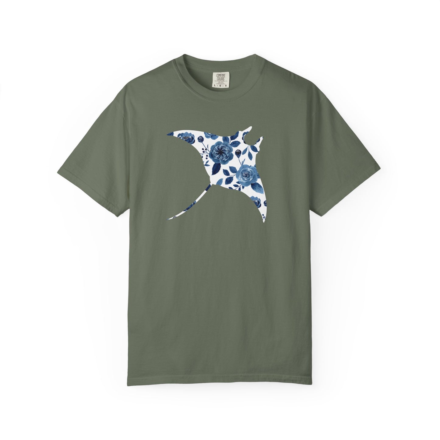 Floral Manta Ray Shirt