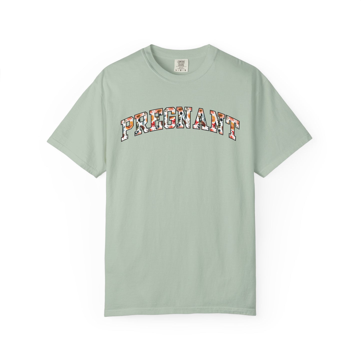 Floral Pregnant Shirt
