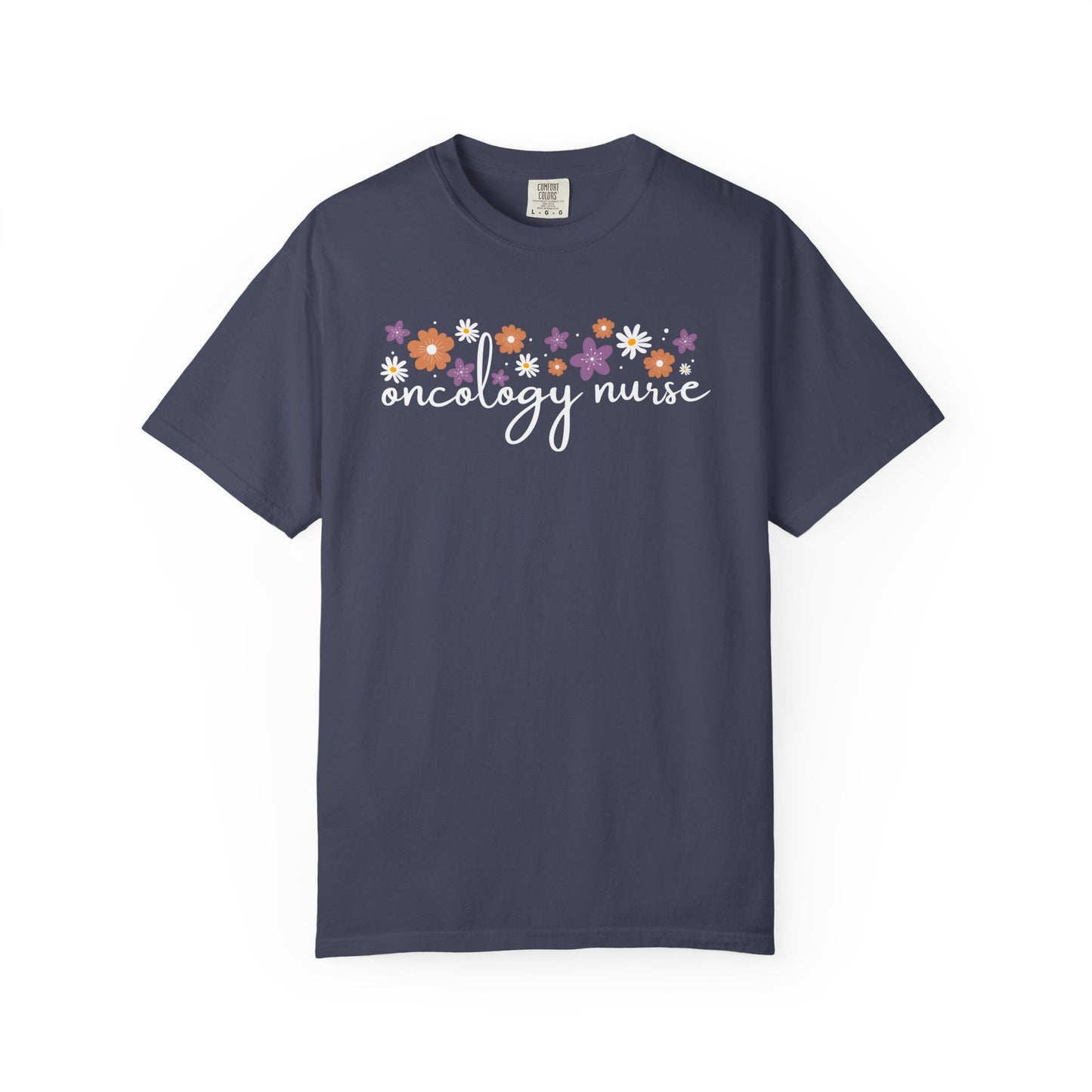 Floral Oncology Nurse Shirt
