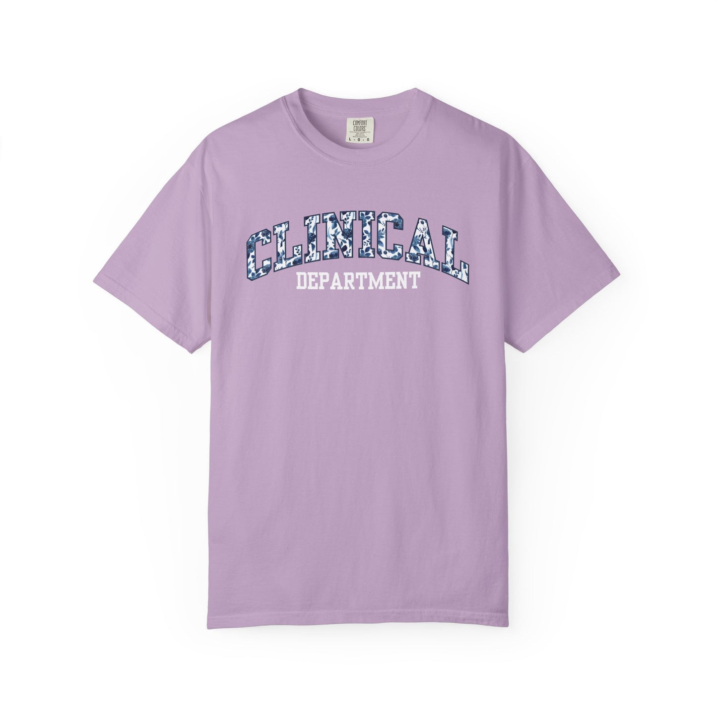 Floral Clinical Department Shirt
