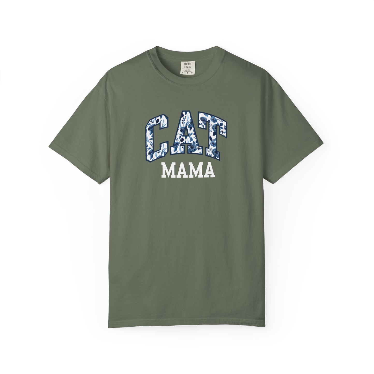 Floral Cat Mama Shirt