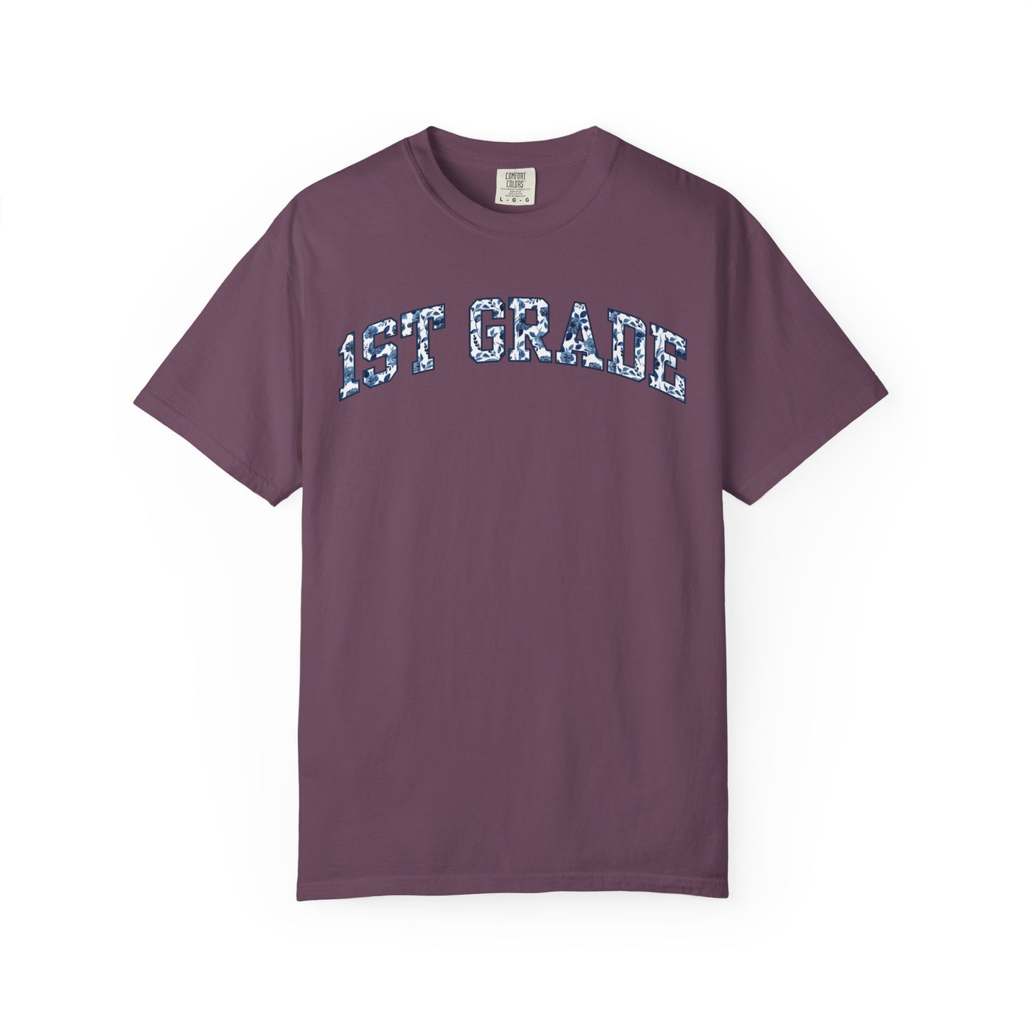 Floral First Grade Teacher Shirt