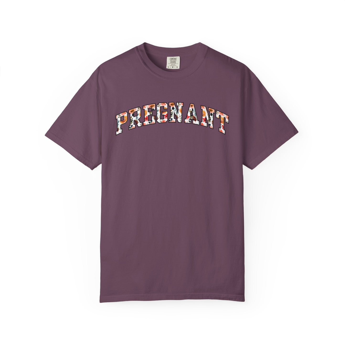Floral Pregnant Shirt