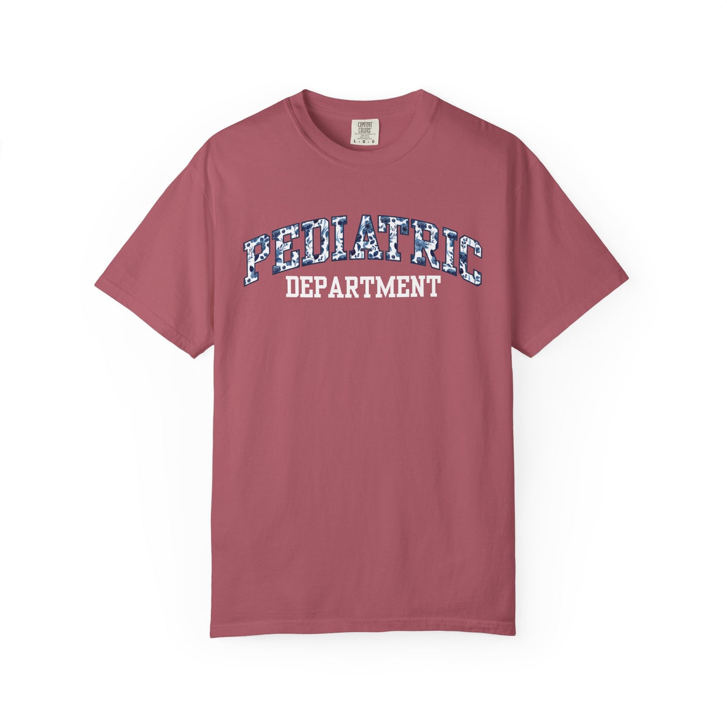 Floral Pediatric Department Shirt