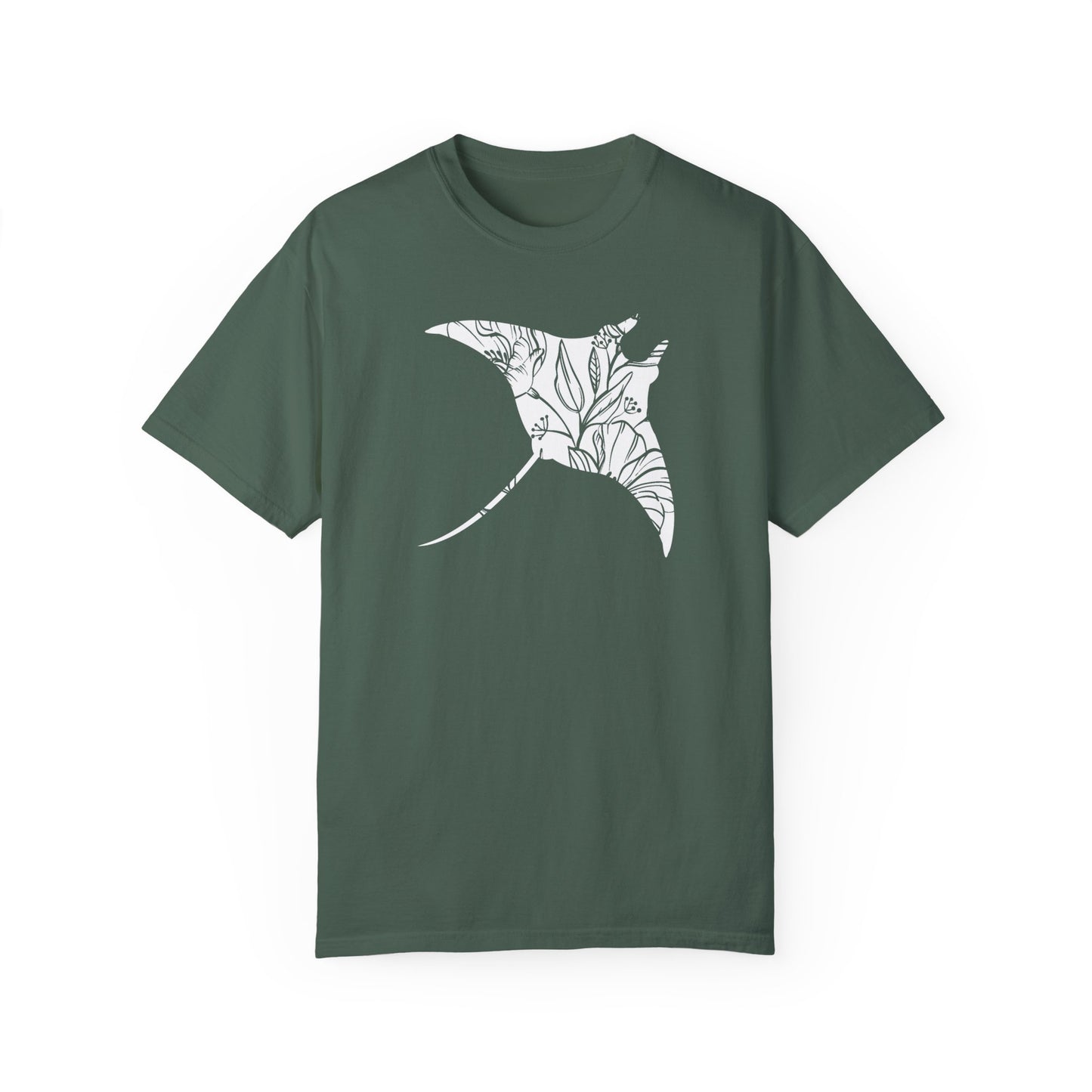 Floral Manta Ray Shirt