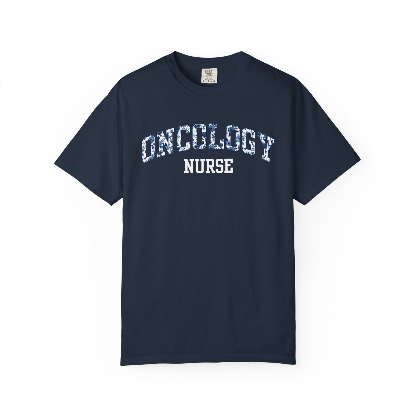 Floral Oncology Nurse Shirt