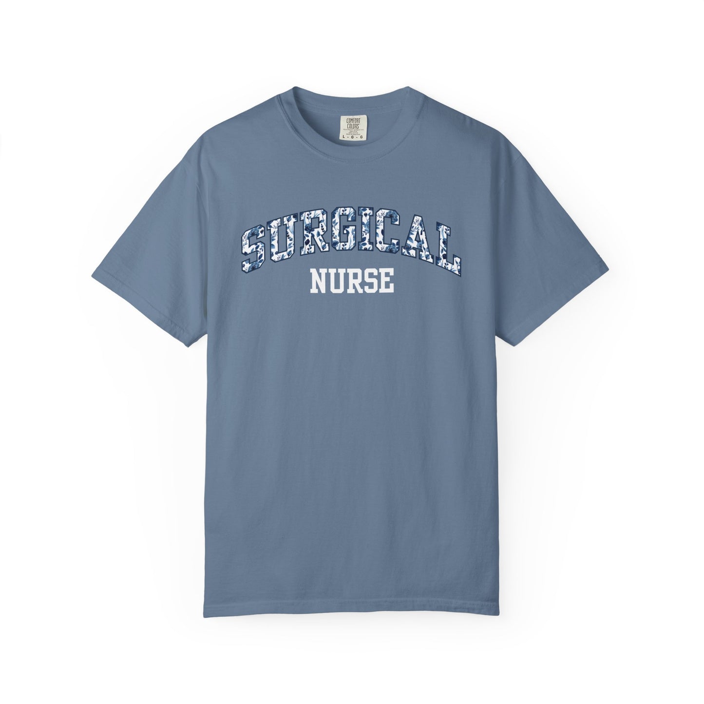 Floral Surgical Nurse Shirt