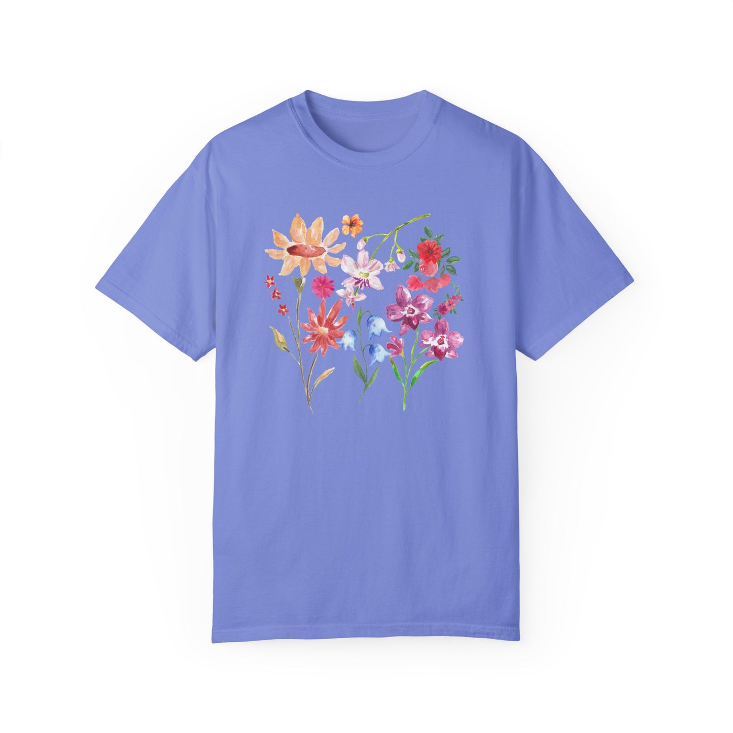 Floral Watercolor Shirt