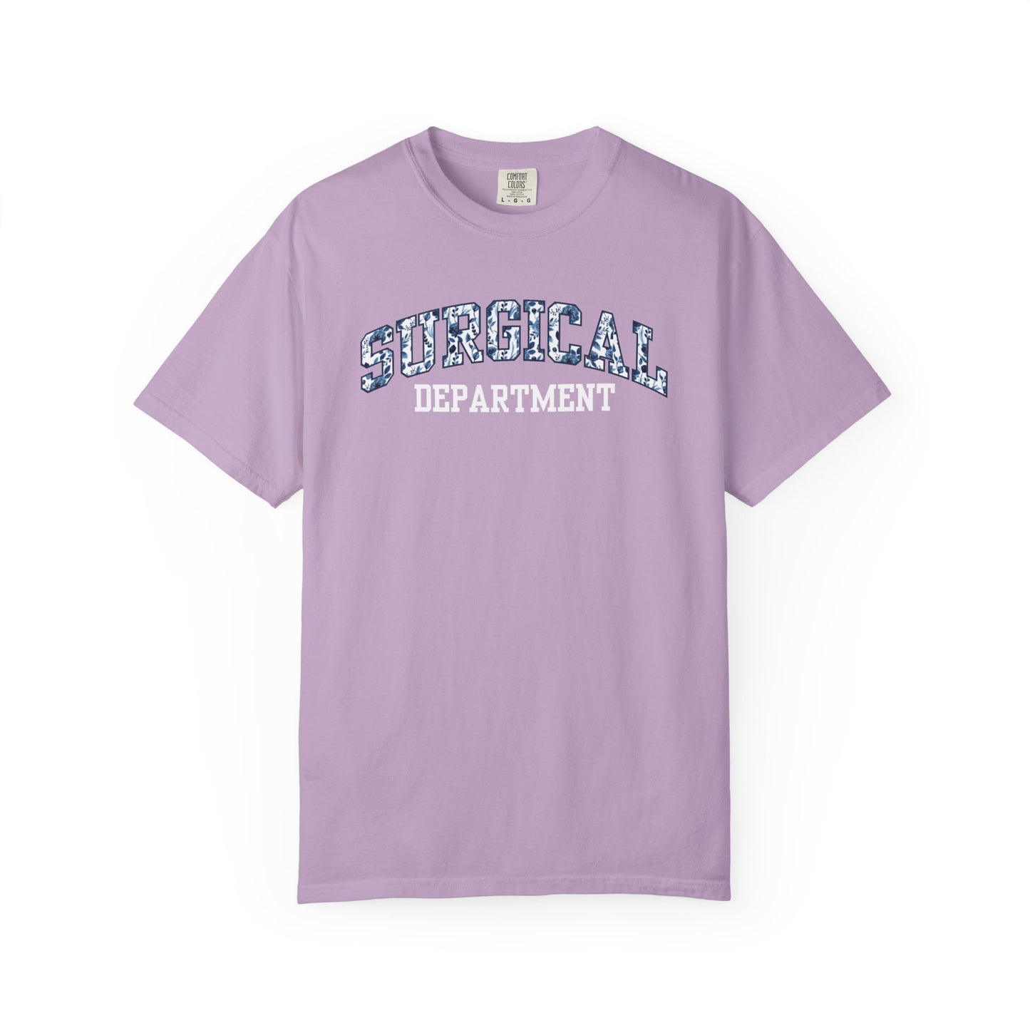 Floral Surgical Department Shirt