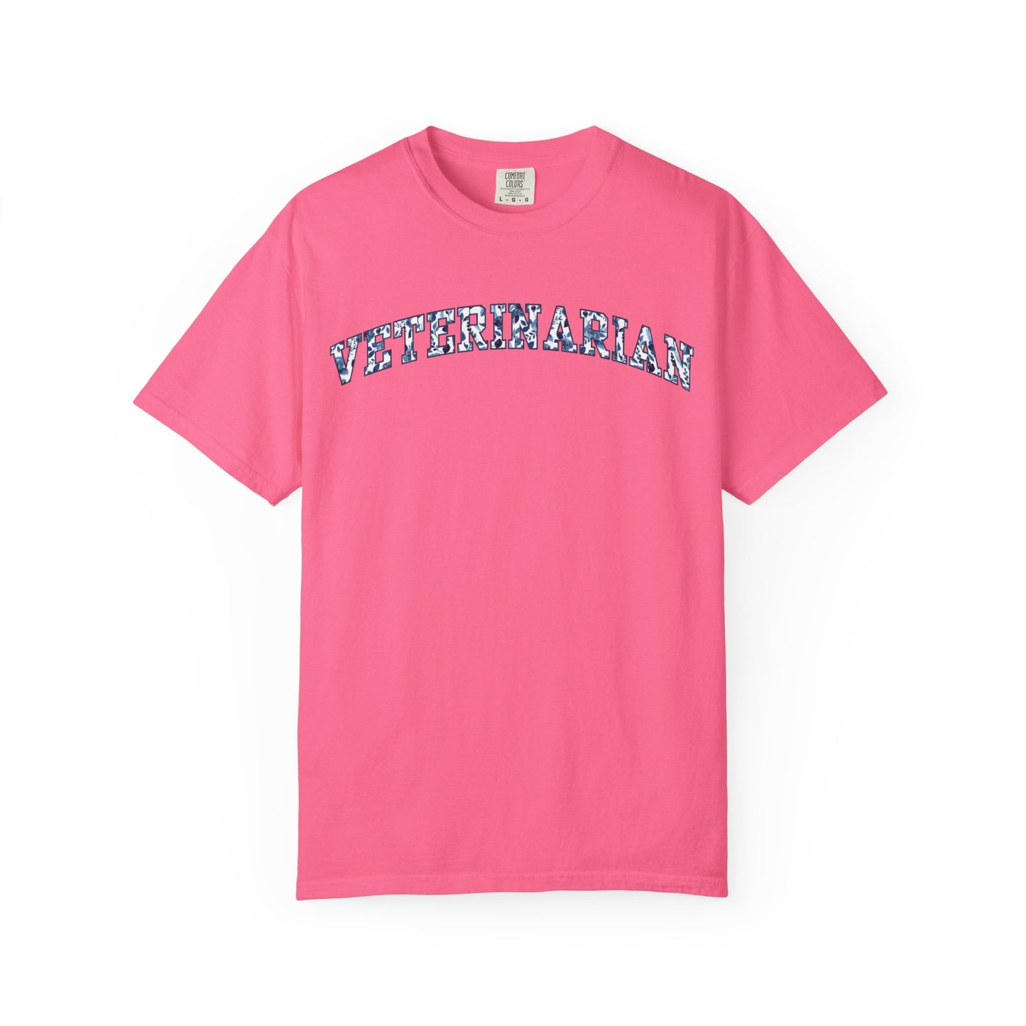 Floral Veterinarian Shirt