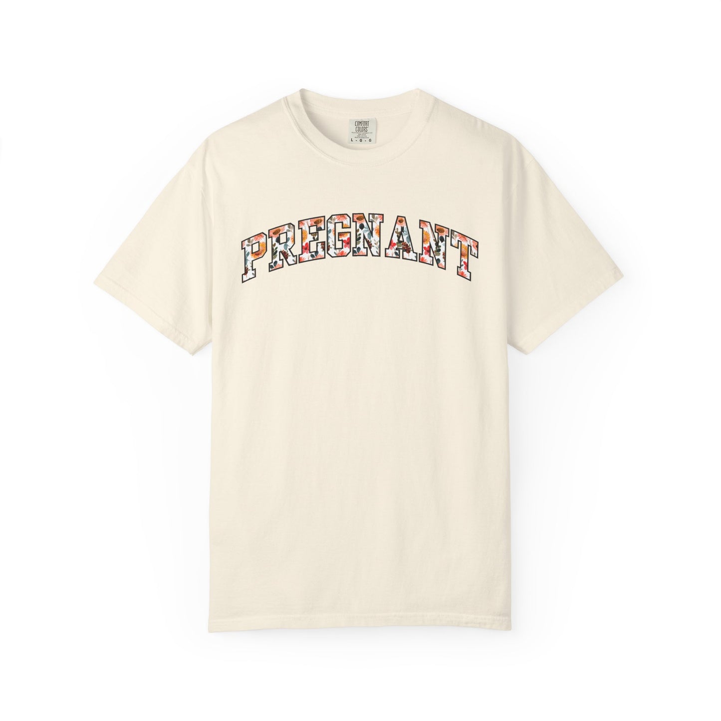 Floral Pregnant Shirt