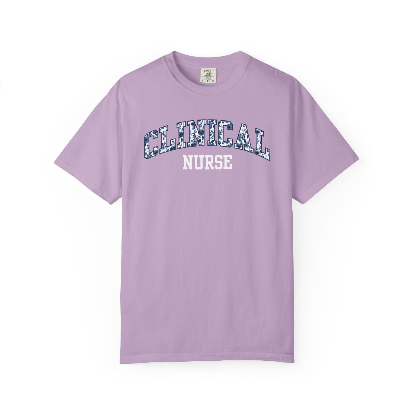 Floral Clinical Nurse Shirt